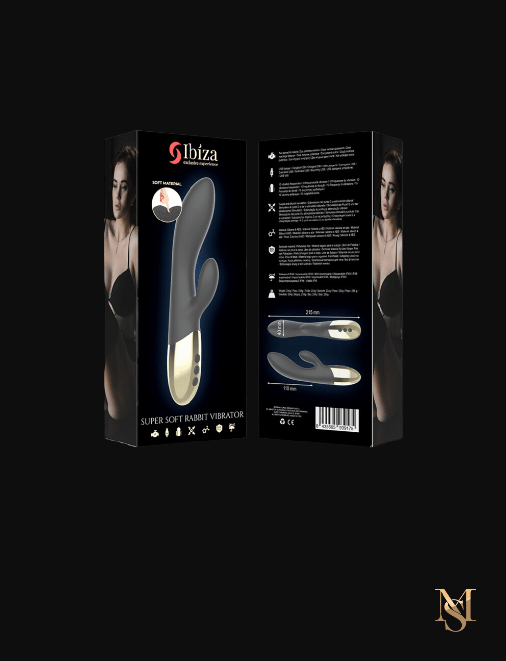 Ibiza Supersoft Rabbit Vibrator