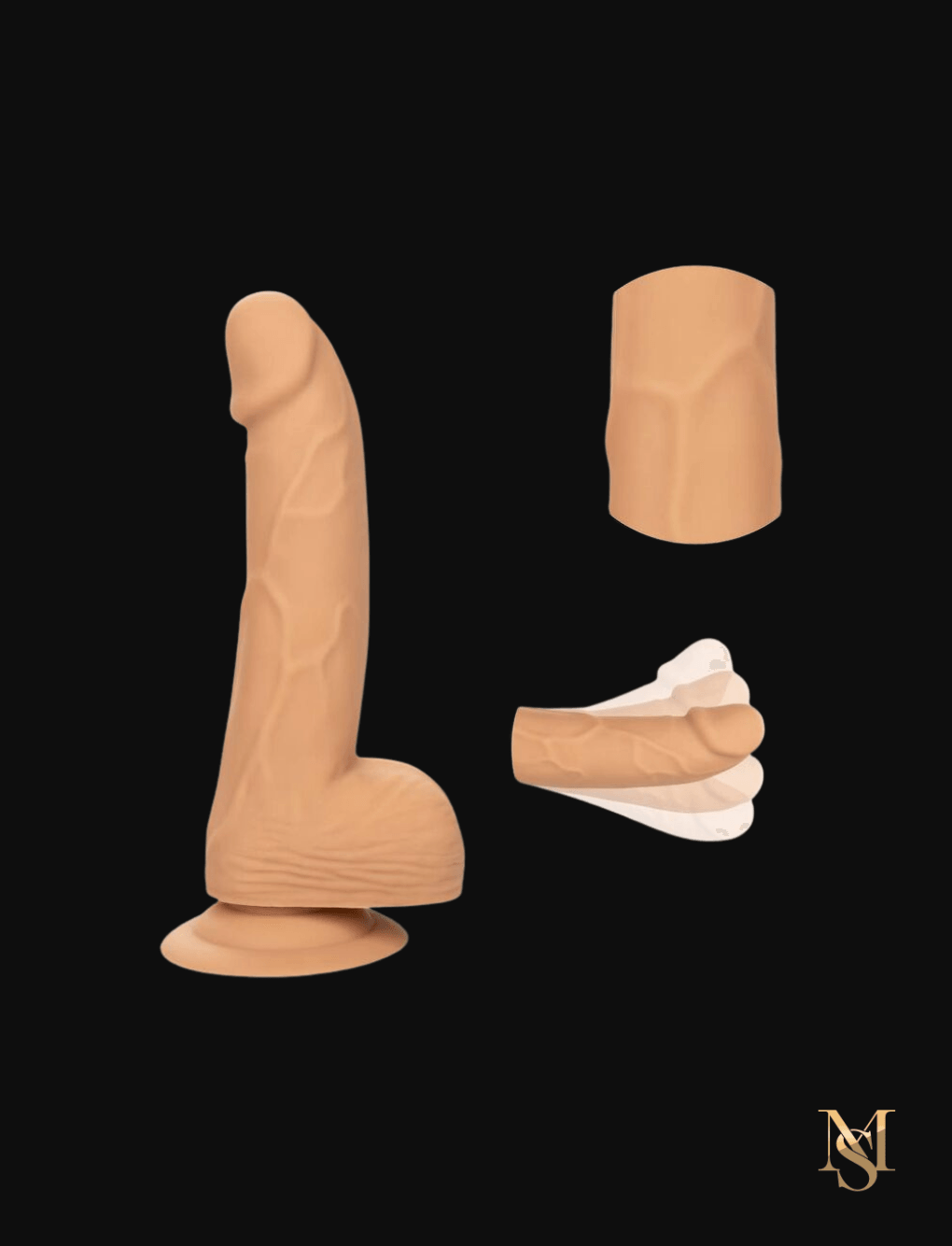 Skin Dildo Silikone Studs™ (15,25 CM)