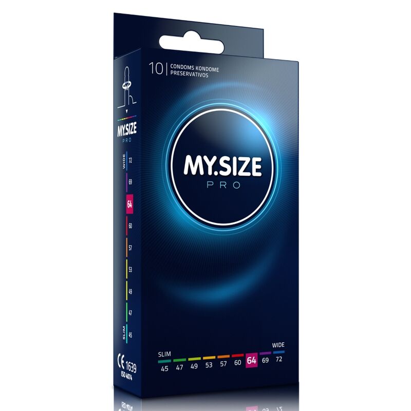 MY.SIZE Pro kondomer (10. stk)