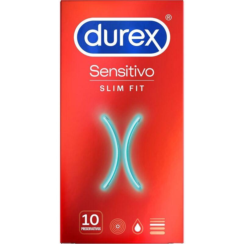 Durex: Sensitivo slim fit kondomer 10 stk.