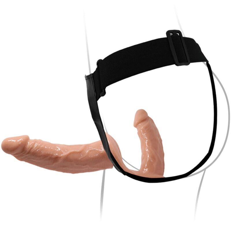 BAILE ULTRA PASSIONATE HARNESS DOUBLE DILDOS STRAP ON