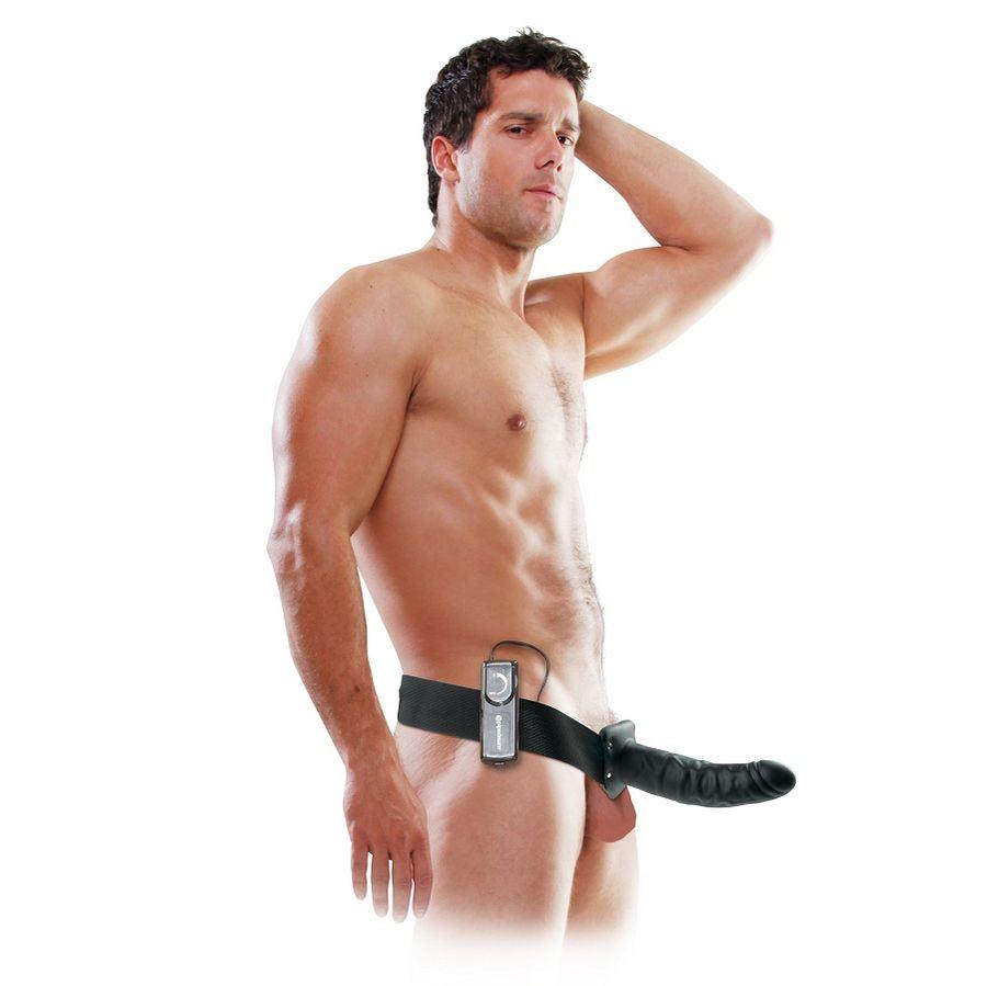 Pipedream: Fetish Fantasy vibrating hollow strap-on