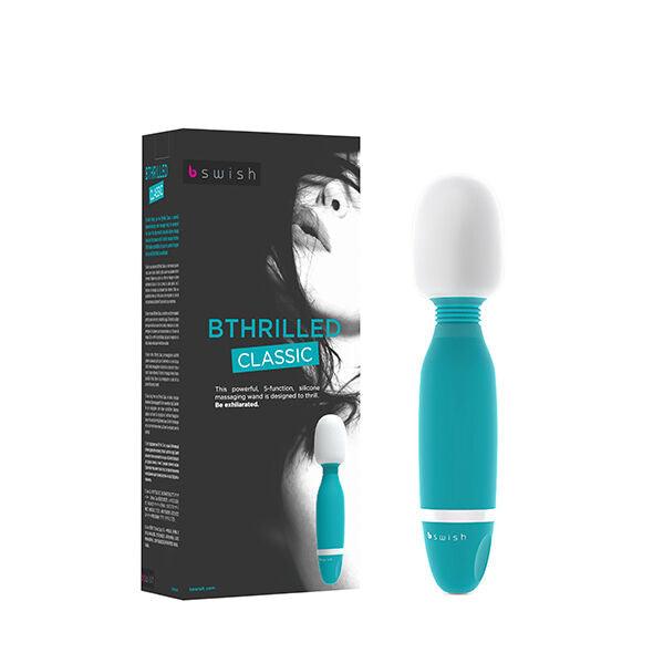 B SWISH: BTHRILLED CLASSIC WAND VIBRATOR JADE