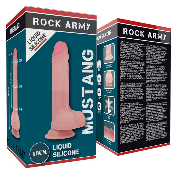 RockArmy: Mustang Liquid silicone dildo
