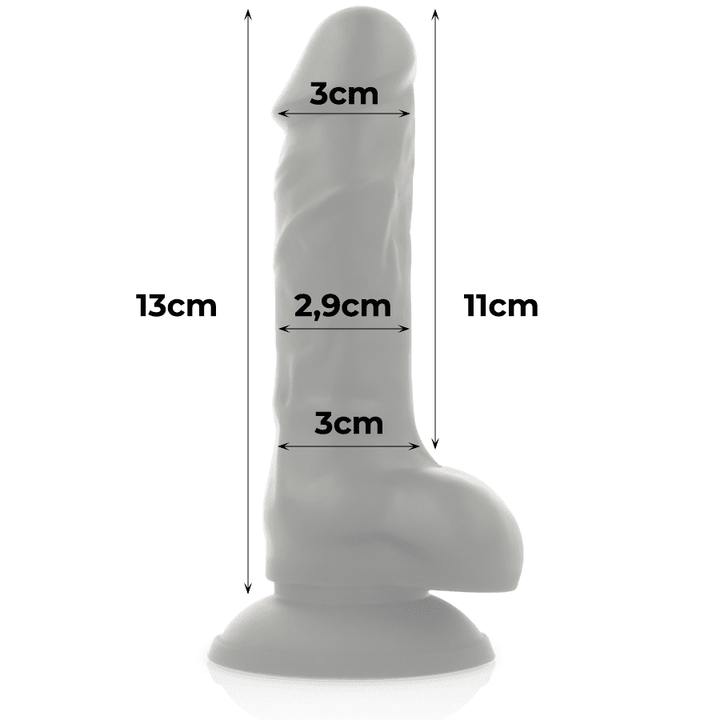 CockMiller: Bøjelig silikone dildo