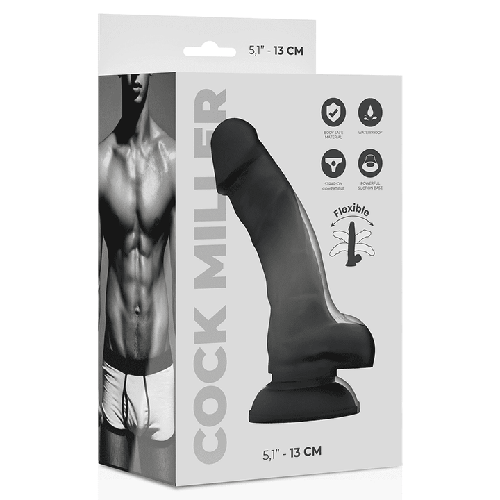 CockMiller: Bøjelig silikone dildo